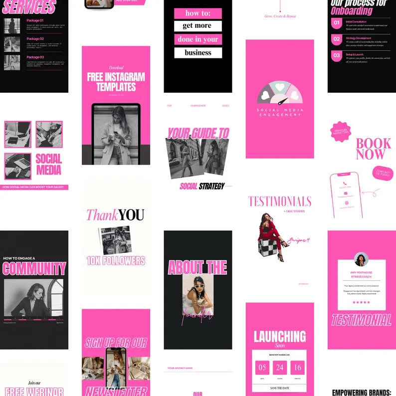 Dr. G’s Done-For-You Social Media Bundle 400 Fully Customizable Posts, Carousels & Stories for Canva