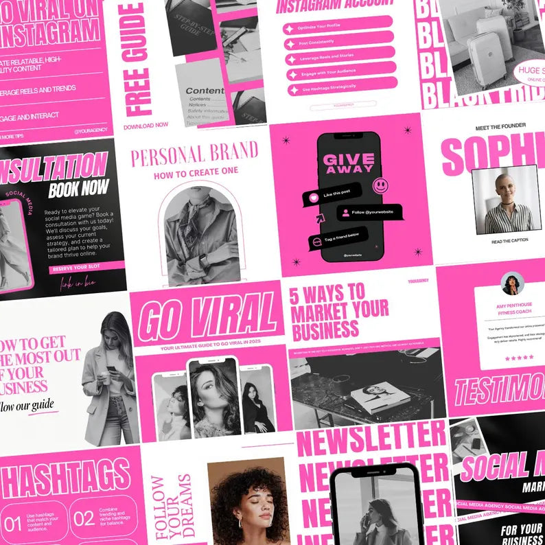 Dr. G’s Done-For-You Social Media Bundle 400 Fully Customizable Posts, Carousels & Stories for Canva