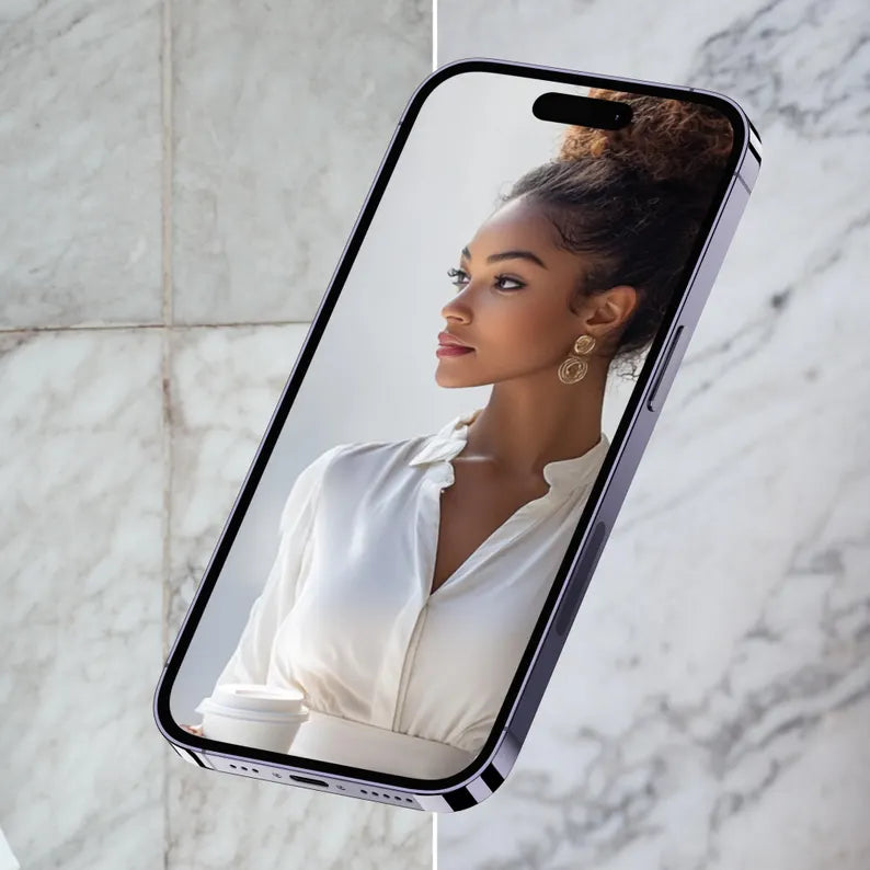 Melanin Business Stock 85+ Luxe Aesthetic Social Pack (Posts + Stories)