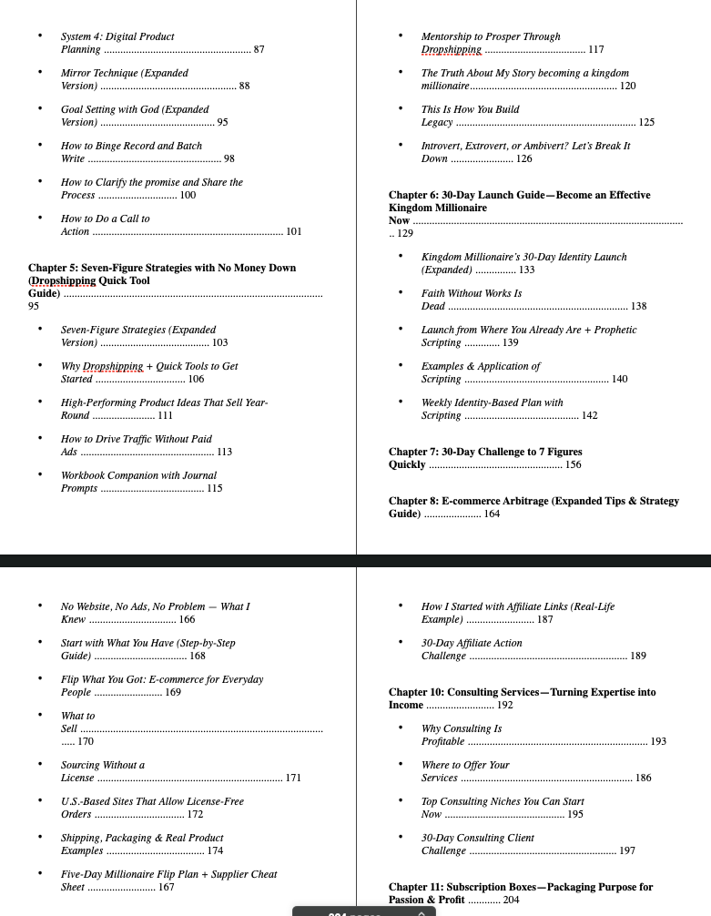 7 Figure Kingdom Millionaire Full Book