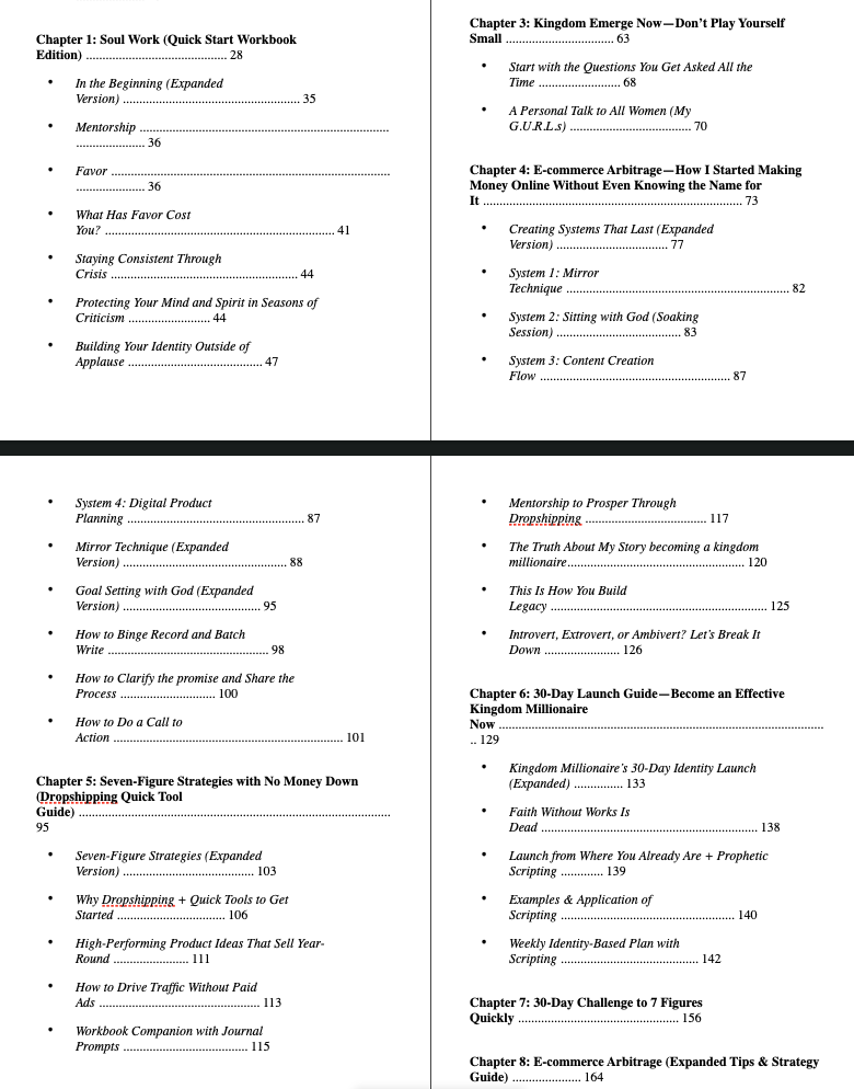 7 Figure Kingdom Millionaire Full Book