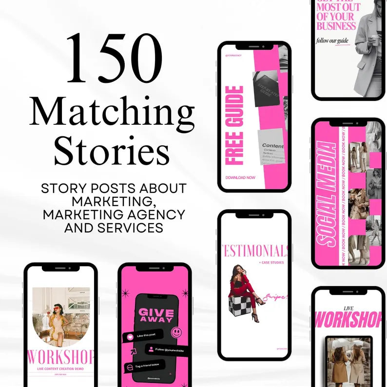 Dr. G’s Done-For-You Social Media Bundle 400 Fully Customizable Posts, Carousels & Stories for Canva