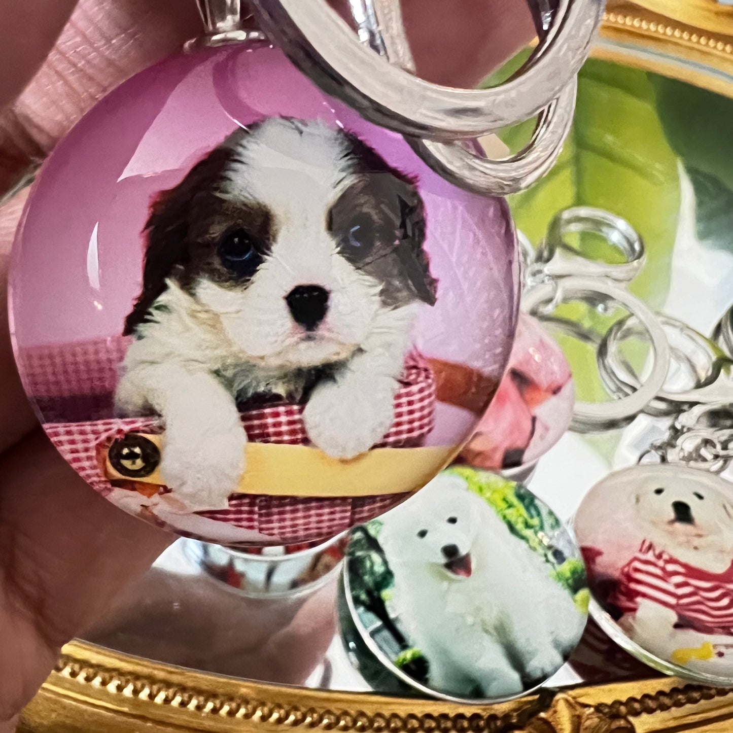 My Best Pal Doggie Lover Protection  Keychain