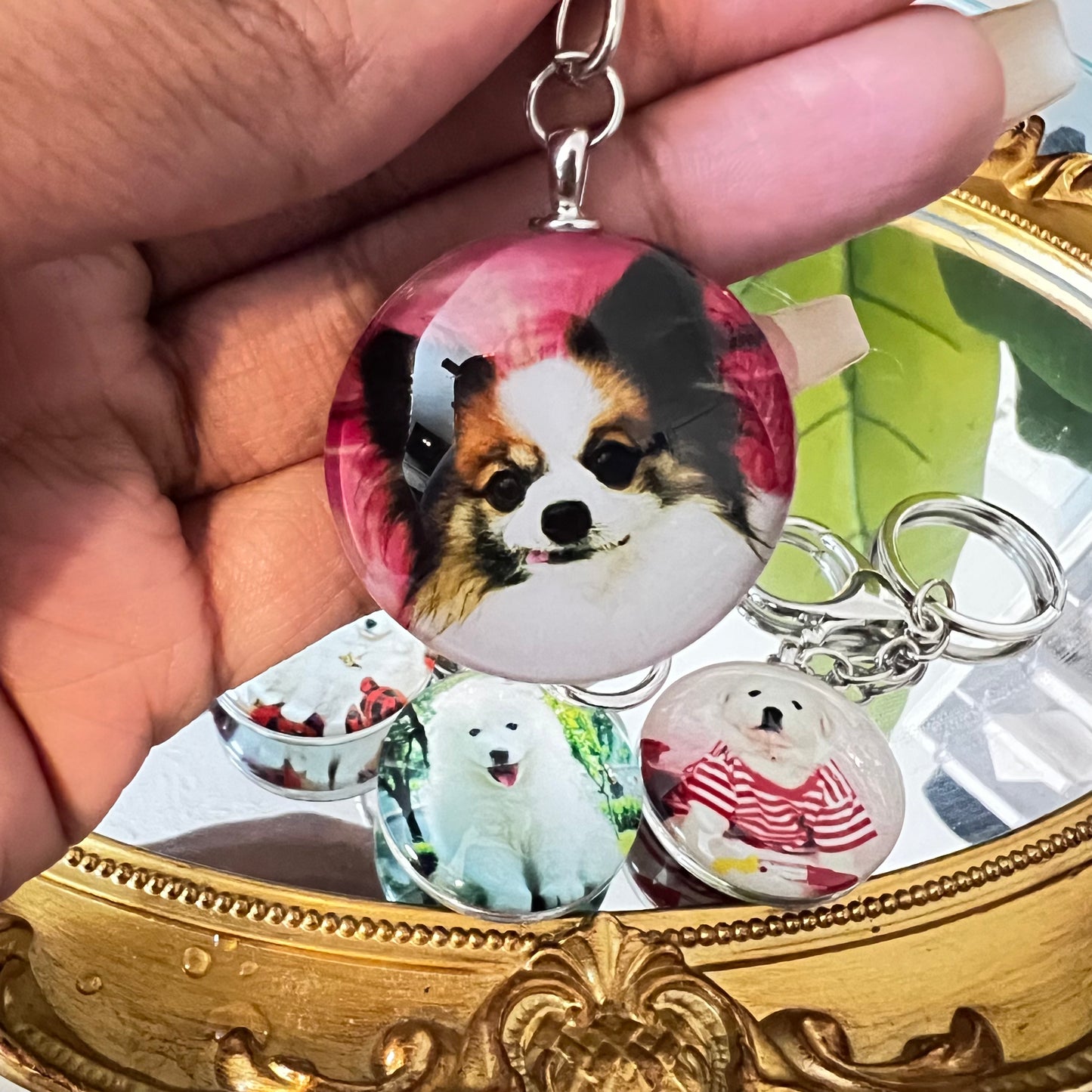 My Best Pal Doggie Lover Protection  Keychain