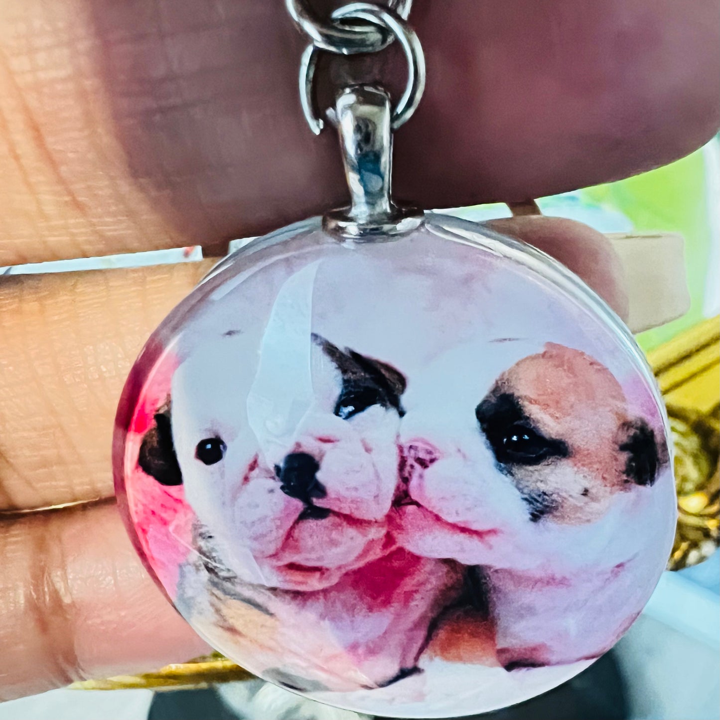 My Best Pal Doggie Lover Protection  Keychain