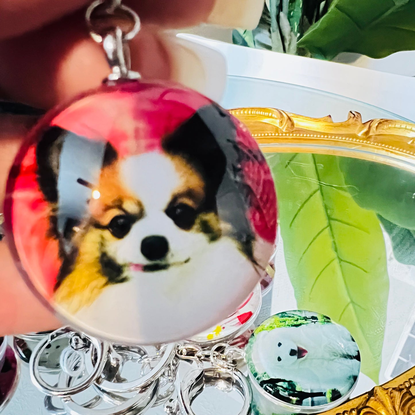 My Best Pal Doggie Lover Protection  Keychain